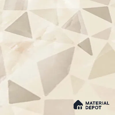 Highlighter Wall Tile TL 06467 B Valentino Beige HL 2 ft x 1 ft Ceramic Glossy Finish - 8 mm | Suitable for Living Room, Kitchen & Bathroom (Sample)
