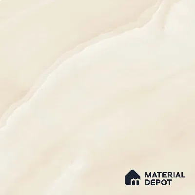 Marble Wall Tile TL 06467 Valentino Beige 2 ft x 1 ft Ceramic Glossy Finish - 8 mm | Suitable for Living Room, Kitchen & Bathroom