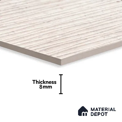 Stone Wall Tile TL 06470 B Costa White 2 ft x 1 ft Glossy Finish Ceramic Tile - 8 mm | Suitable For Kitchen & Bathroom