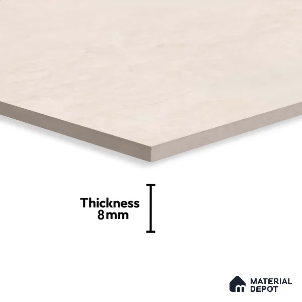 Marble Wall Tile TL 06479 S Vista Crema 2 ft x 1 ft Ceramic Matte Finish - 8 mm | Suitable for Living Room, Kitchen & Bathroom (Sample)