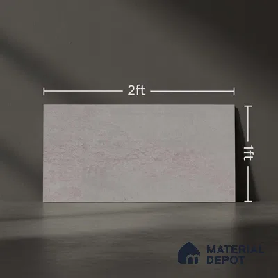 Marble Wall Tile TL 06479 E S Vista Gray 2 ft x 1 ft Ceramic Matte Finish - 8 mm | Suitable for Living Room, Kitchen & Bathroom (Sample)