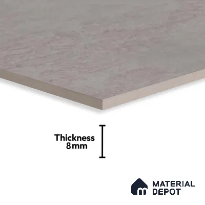 Marble Wall Tile TL 06479 E S Vista Gray 2 ft x 1 ft Ceramic Matte Finish - 8 mm | Suitable for Living Room, Kitchen & Bathroom (Sample)