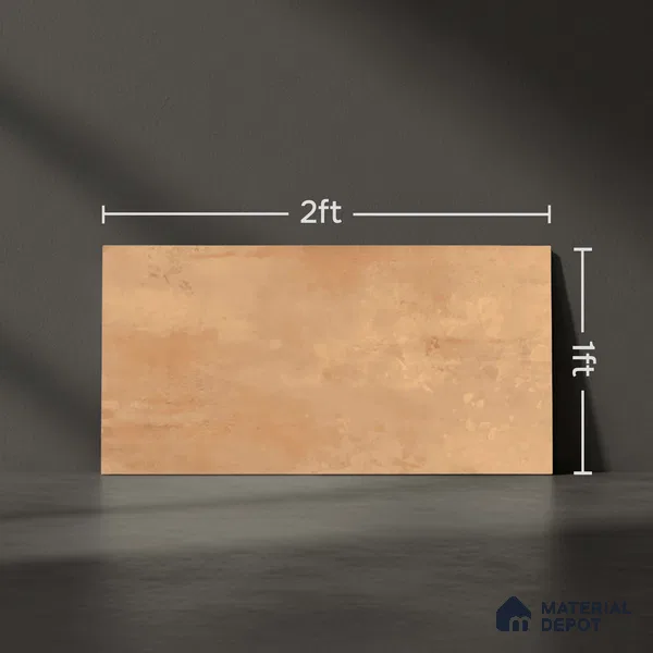 Marble Wall Tile TL 06480 B S Brech Dk 2 ft x 1 ft Ceramic Matte Finish - 8 mm | Suitable for Living Room, Kitchen & Bathroom