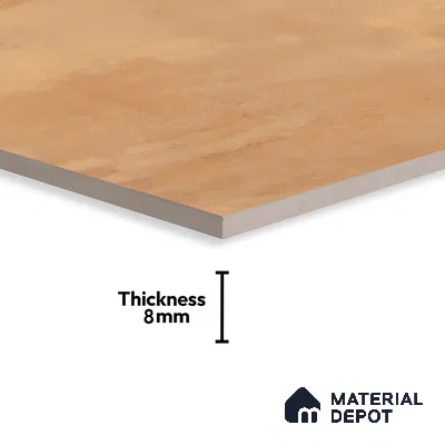 Marble Wall Tile TL 06480 B S Brech Dk 2 ft x 1 ft Ceramic Matte Finish - 8 mm | Suitable for Living Room, Kitchen & Bathroom