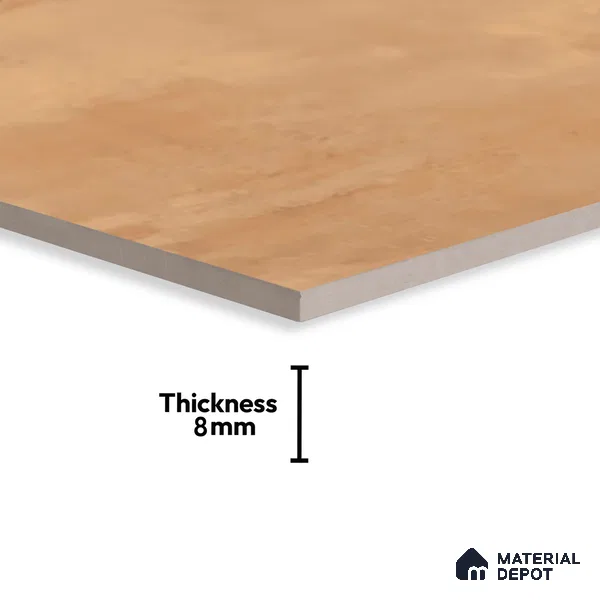 Marble Wall Tile TL 06480 B S Brech Dk 2 ft x 1 ft Ceramic Matte Finish - 8 mm | Suitable for Living Room, Kitchen & Bathroom