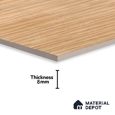 Highlighter Wall Tile TL 06480 C Brech Waves 2 ft x 1 ft Matte Finish Ceramic Tile - 8 mm | Suitable for Kitchen Backsplash, Bathroom & Basin Accent