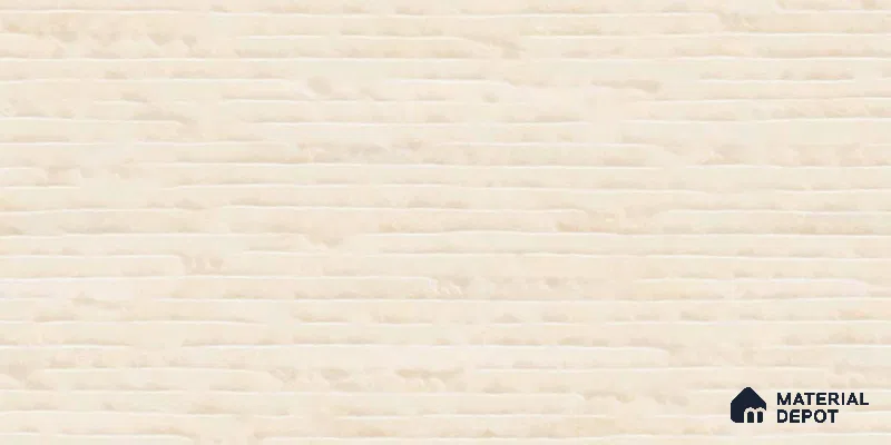 Punch Wall Tile TL 07704 Beige 2 ft x 1 ft Matte Finish Ceramic Tile - 10 mm | Suitable For Balcony, Kitchen & Bathroom