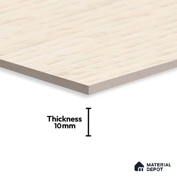 Punch Wall Tile TL 07704 Beige 2 ft x 1 ft Matte Finish Ceramic Tile - 10 mm | Suitable For Balcony, Kitchen & Bathroom