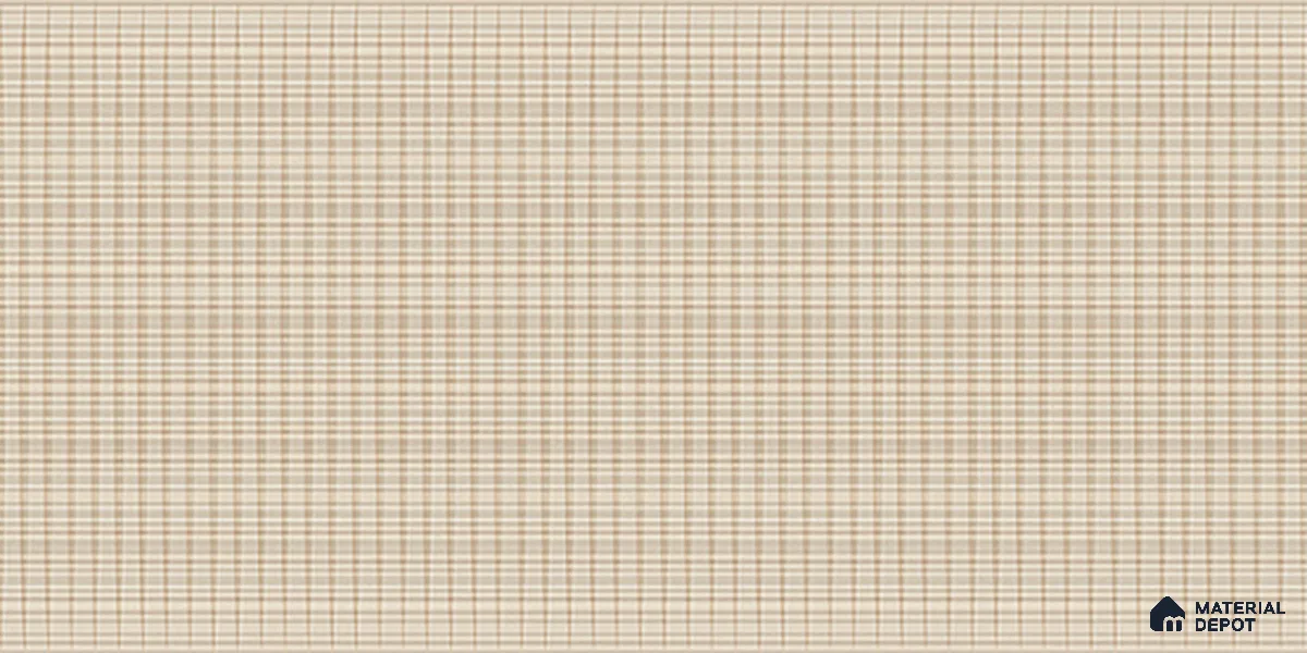 Fabric Highlighter Wall Tile TL 06475 B Woven Sahara 2 ft x 1 ft Glossy Finish Ceramic Tile - 8 mm | Suitable For Kitchen, Bathroom & Accent/Feature Wall