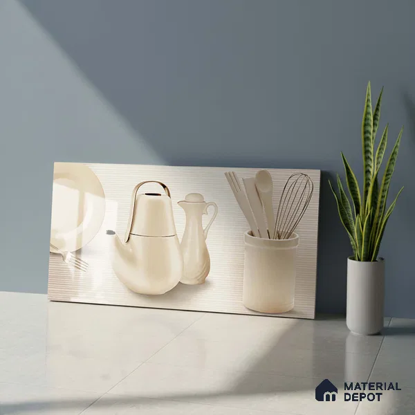 Highlighter Wall Tile TL 06475 C Kenon 2 ft x 1 ft Ceramic Glossy Finish - 8 mm | Suitable For Kitchen & Dining Area