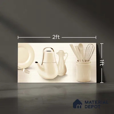 Highlighter Wall Tile TL 06475 C Kenon 2 ft x 1 ft Ceramic Glossy Finish - 8 mm | Suitable For Kitchen & Dining Area