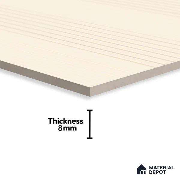Patterned Wall Tile TL 06478 B Hemlin DK 2 ft x 1 ft Ceramic Glossy Finish - 8 mm | Suitable for Living Room, Kitchen & Bathroom | Please Expect a Slight Variation of Pattern