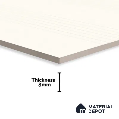 Patterned Wall Tile TL 06478 Hemlin LT 2 ft x 1 ft Ceramic Glossy Finish - 8 mm | Suitable for Living Room, Kitchen & Bathroom | Please Expect a Slight Variation of Pattern