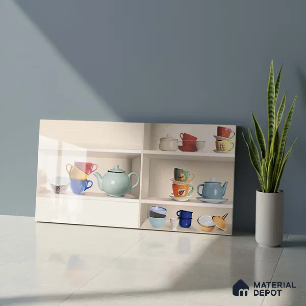 Highlighter Wall Tile TL 06478 C Hemlin 2 ft x 1 ft Ceramic Glossy Finish - 8 mm | Suitable For Kitchen & Dining Area