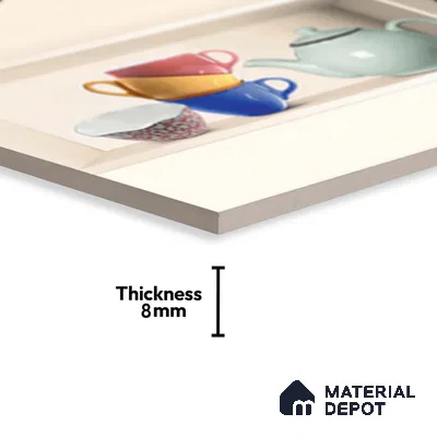Highlighter Wall Tile TL 06478 C Hemlin 2 ft x 1 ft Ceramic Glossy Finish - 8 mm | Suitable For Kitchen & Dining Area
