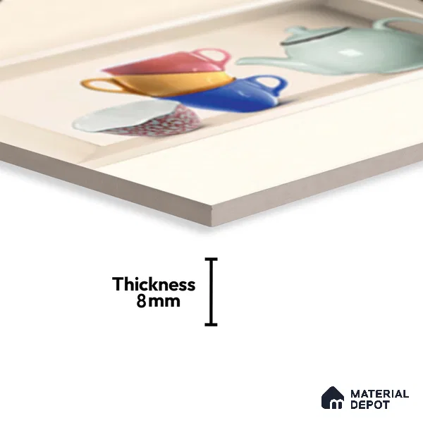 Highlighter Wall Tile TL 06478 C Hemlin 2 ft x 1 ft Ceramic Glossy Finish - 8 mm | Suitable For Kitchen & Dining Area