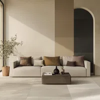 Beige Plain Tiles
