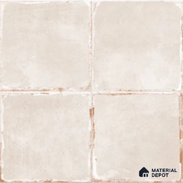 Plain Wall Tile TL 10113 Antic Rubi (MH-5) | 1 ft x 1 ft Ceramic Matte Finish - 9 mm | Suitable for Living Room, Bedroom, Terrace, Balcony, Dining