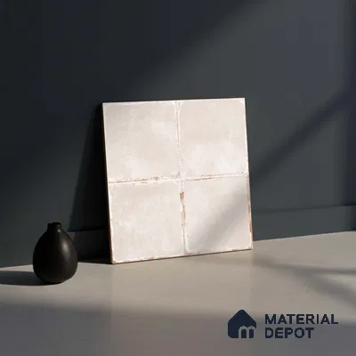 Plain Wall Tile TL 10113 Antic Rubi (MH-5) | 1 ft x 1 ft Ceramic Matte Finish - 9 mm | Suitable for Living Room, Bedroom, Terrace, Balcony, Dining