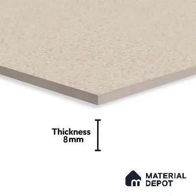 Plain Wall Tile TL 06471 C Creton DK 2 ft x 1 ft Ceramic Glossy Finish - 8 mm | Suitable for Living Room, Kitchen & Bathroom (Sample)