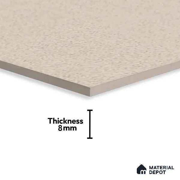 Plain Wall Tile TL 06471 C Creton DK 2 ft x 1 ft Ceramic Glossy Finish - 8 mm | Suitable for Living Room, Kitchen & Bathroom (Sample)