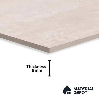 Stone Wall Tile TL 06533 Nostal Crema 2 ft x 1 ft Ceramic Matte Finish - 8 mm | Suitable for Living Room, Kitchen & Bathroom (Sample)