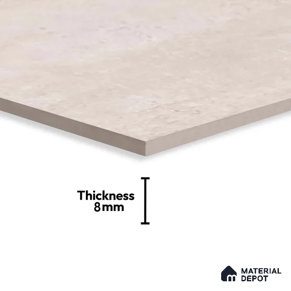 Stone Wall Tile TL 06533 Nostal Crema 2 ft x 1 ft Ceramic Matte Finish - 8 mm | Suitable for Living Room, Kitchen & Bathroom (Sample)