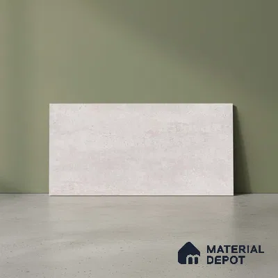 Stone Wall Tile TL 06533 D Nostal Silver 2 ft x 1 ft Ceramic Matte Finish - 8 mm | Suitable for Living Room, Kitchen & Bathroom (Sample)