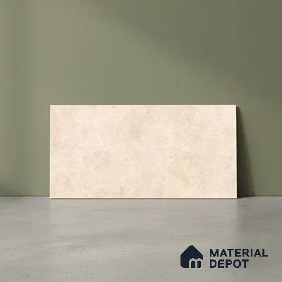 Marble Wall Tile TL 06532 C Tipton Crema 2 ft x 1 ft Ceramic Matte Finish - 8 mm | Suitable for Living Room, Kitchen & Bathroom