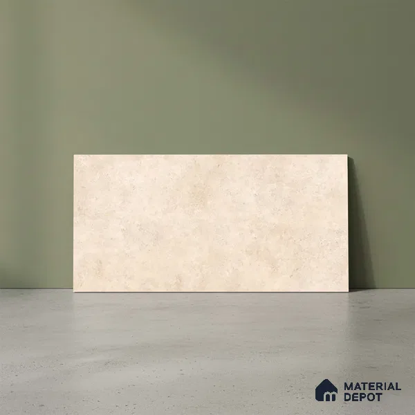 Marble Wall Tile TL 06532 C Tipton Crema 2 ft x 1 ft Ceramic Matte Finish - 8 mm | Suitable for Living Room, Kitchen & Bathroom