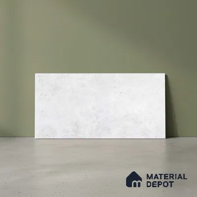Stone Wall Tile TL 06534 D Zebo Blanco 2 ft x 1 ft Ceramic Matte Finish - 8 mm | Suitable for Living Room, Kitchen & Bathroom (Sample)