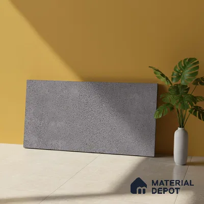 Stone Wall Tile TL 06534 F Zebo Gris 2 ft x 1 ft Ceramic Matte Finish - 8 mm | Suitable for Living Room, Kitchen & Bathroom (Sample)