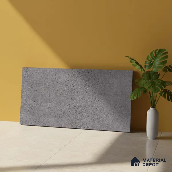 Stone Wall Tile TL 06534 F Zebo Gris 2 ft x 1 ft Ceramic Matte Finish - 8 mm | Suitable for Living Room, Kitchen & Bathroom (Sample)