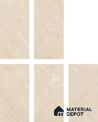 Marble Floor & Wall Tile TL 05617 Beige Polenta 4 ft x 2 ft Matte Finish Vitrified Tile - 9 mm