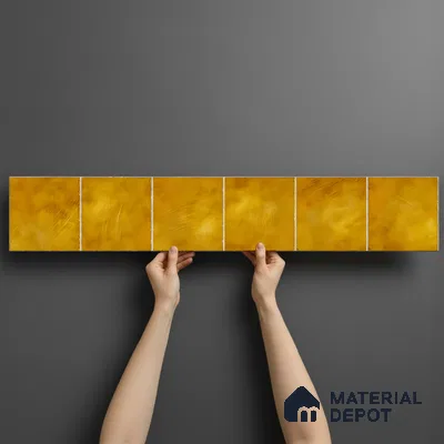 Stone Look Floor Tile TL 06574 C Penny Marfil Art 35 Inch x 6 Inch Vitrified Matte Finish - 9 mm | Suitable for Living Room, Kitchen & Bedroom