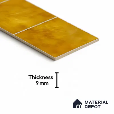 Stone Look Floor Tile TL 06574 C Penny Marfil Art 35 Inch x 6 Inch Vitrified Matte Finish - 9 mm | Suitable for Living Room, Kitchen & Bedroom
