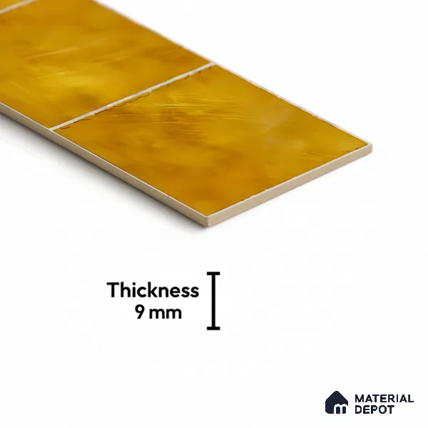 Stone Look Floor Tile TL 06574 C Penny Marfil Art 35 Inch x 6 Inch Vitrified Matte Finish - 9 mm | Suitable for Living Room, Kitchen & Bedroom
