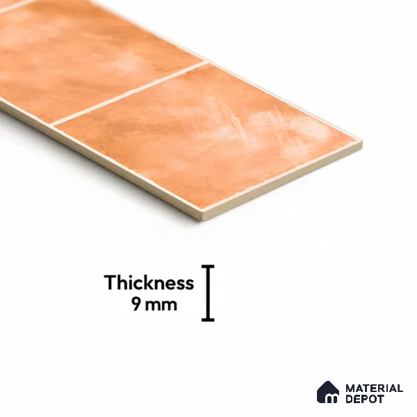 Stone Look Floor Tile TL 06574 E Penny Beige Art 35 Inch x 6 Inch Vitrified Matte Finish - 9 mm | Suitable for Living Room,Kitchen & Bedroom