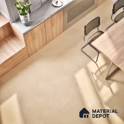 Stone Look Wall & Floor Tile TL 06612 Azul Beige 4 ft x 2 ft Vitrified Matte Finish - 9 mm | Random 3 | Suitable for Living Room, Bedroom, Bathroom, Kitchen, Dining