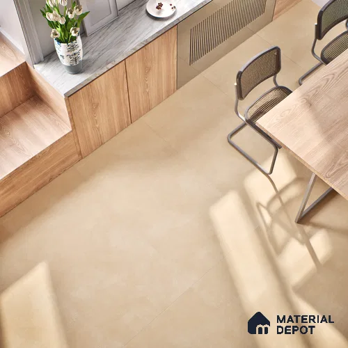 Stone Look Wall & Floor Tile TL 06612 Azul Beige 4 ft x 2 ft Vitrified Matte Finish - 9 mm | Random 3 | Suitable for Living Room, Bedroom, Bathroom, Kitchen, Dining
