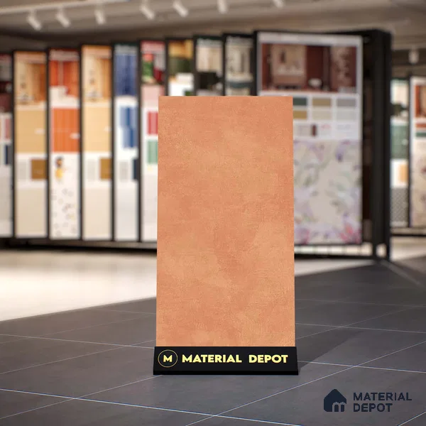 Stone Look Wall & Floor Tile TL 06612 C Azul Orange 4 ft x 2 ft Vitrified Matte Finish - 9 mm | Random 3 | Suitable for Living Room, Bedroom, Bathroom, Kitchen, Dining (Sample)