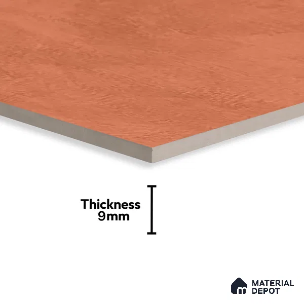 Stone Look Wall & Floor Tile TL 06612 D Azul Red 4 ft x 2 ft Vitrified Matte Finish - 9 mm | Random 3 | Suitable for Living Room, Bedroom, Bathroom, Kitchen, Dining