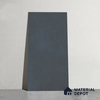 Punch Wall & Floor Tile TL 06612 J 4 ft x 2 ft Black Vitrified Matte Finish Tile - 9 mm | Ideal for Living Room, Bedroom, Bathroom, Kitchen