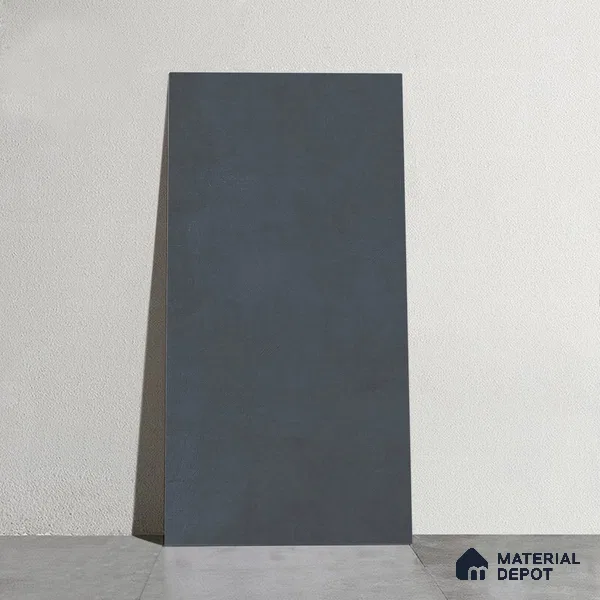 Punch Wall & Floor Tile TL 06612 J 4 ft x 2 ft Black Vitrified Matte Finish Tile - 9 mm | Ideal for Living Room, Bedroom, Bathroom, Kitchen