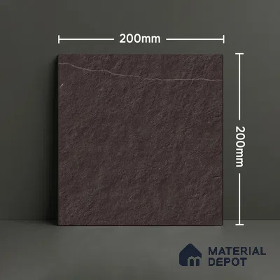 Subway Wall Tile TL 06431 D Coastal Glam Coffee Base 8 x 8 inch Ceramic Matte Finish - 10 mm | 36 Random Design | Suitable for Accent / Feature Walls, Bathroom, Kitchen Wall & Backsplashes (Sample)