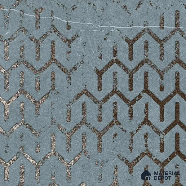 Subway Wall Tile TL 06431 G Coastal Glam Sky 8 x 8 inch Ceramic Matte Finish - 10 mm | 36 Random Design | Suitable for Accent / Feature Walls, Bathroom, Kitchen Wall & Backsplashes (Sample)