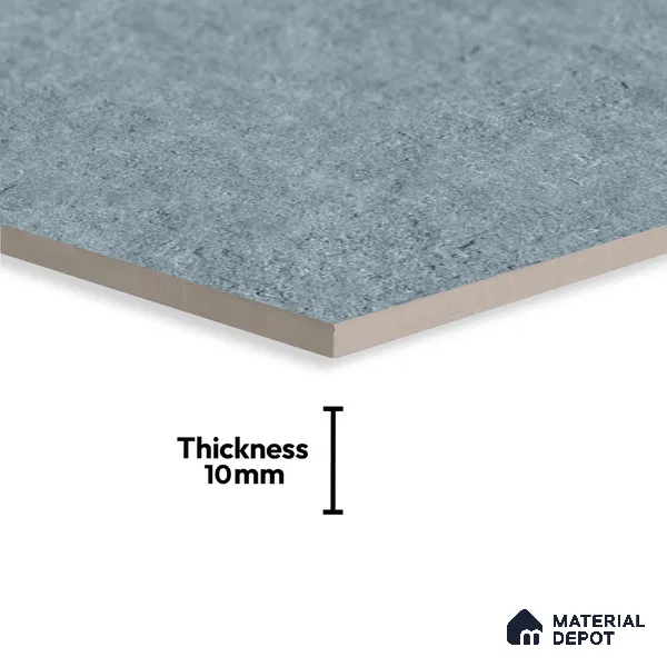 Subway Wall Tile TL 06431 H Coastal Glam Sky Base 8 x 8 inch Ceramic Matte Finish - 10 mm | 36 Random Design | Suitable for Accent / Feature Walls, Bathroom, Kitchen Wall & Backsplashes (Sample)