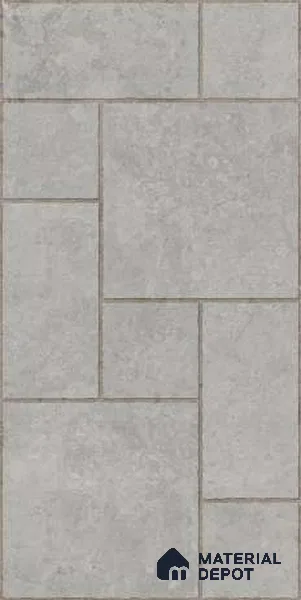 Stone Wall & Floor Tile TL 07201 B Mustang Gris 2 ft x 4 ft Vitrified Matte Finish - 9 mm | Suitable For Living Room, Bedroom, Dining Area