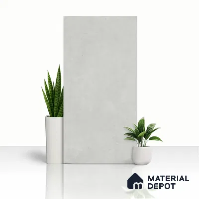 Plain Look Floor & Wall Tile TL 07193 D Talent Grey 2 ft x 4 ft Vitrified Matte Finish - 9 mm
