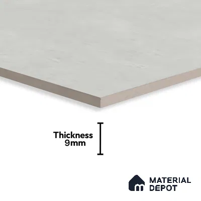 Plain Look Floor & Wall Tile TL 07193 D Talent Grey 2 ft x 4 ft Vitrified Matte Finish - 9 mm